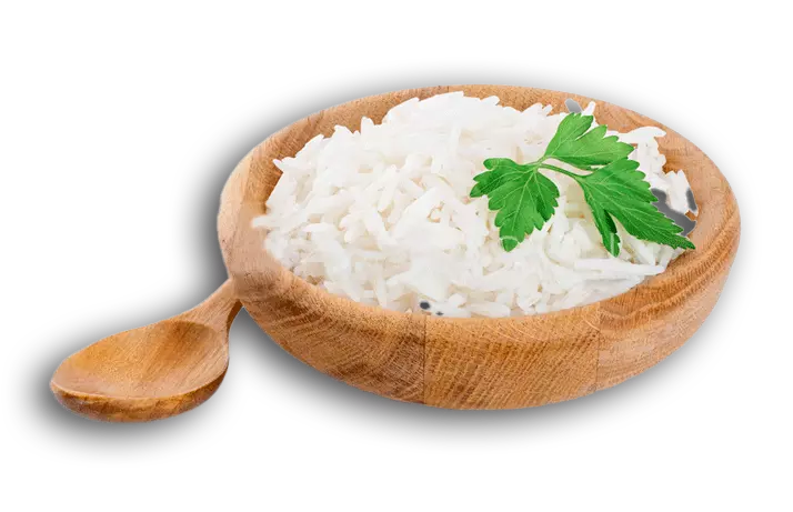 Du riz dans un bol 