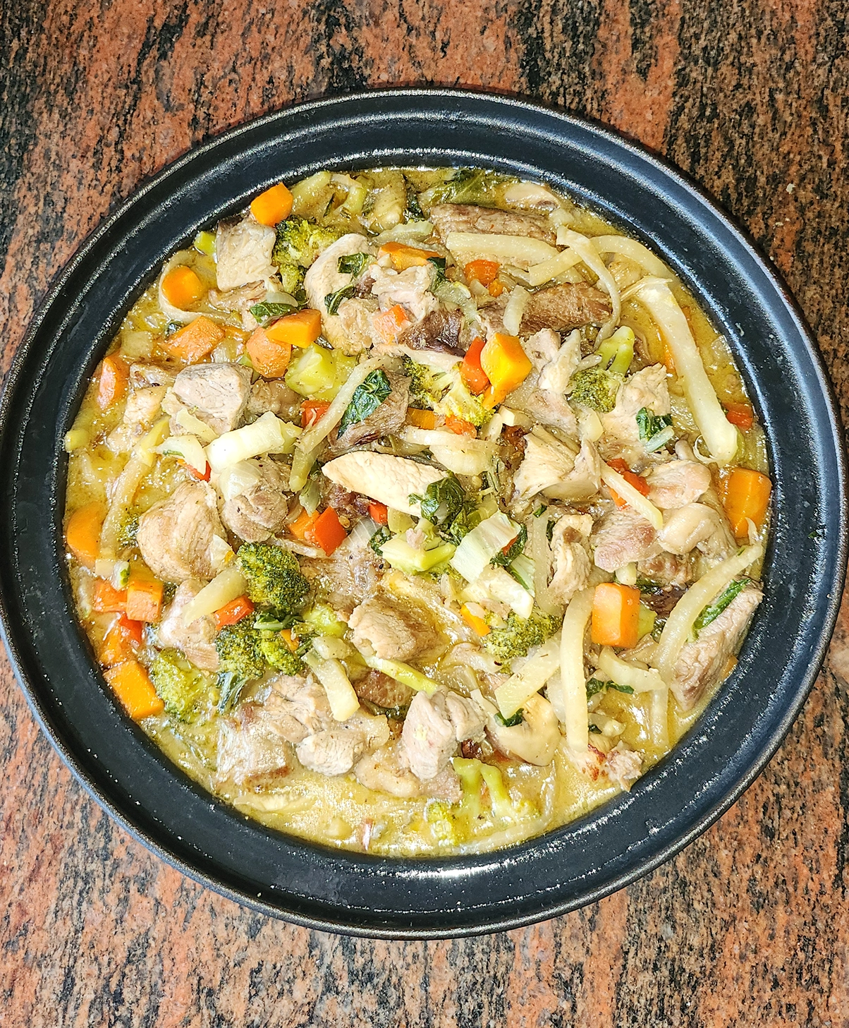 Chop suey au porc