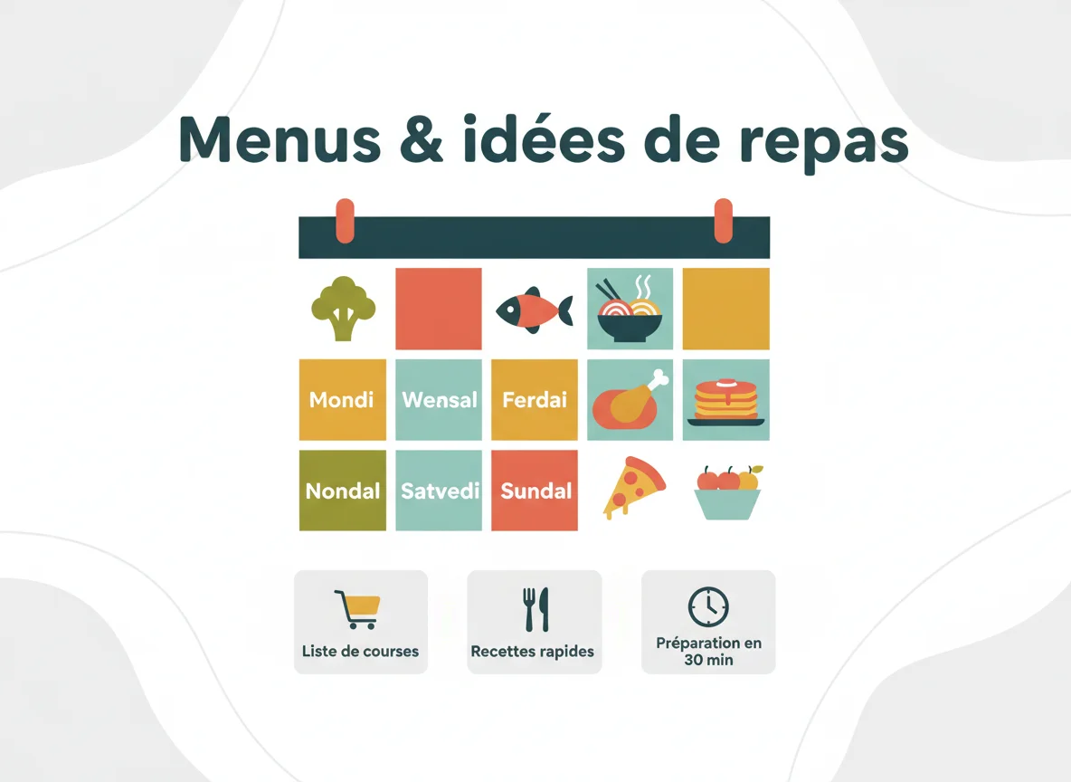 Menus et Idées de repas