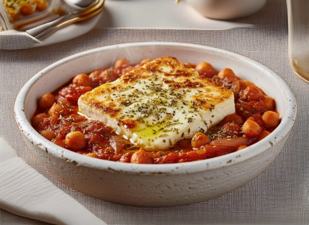 Pois chiches à la féta