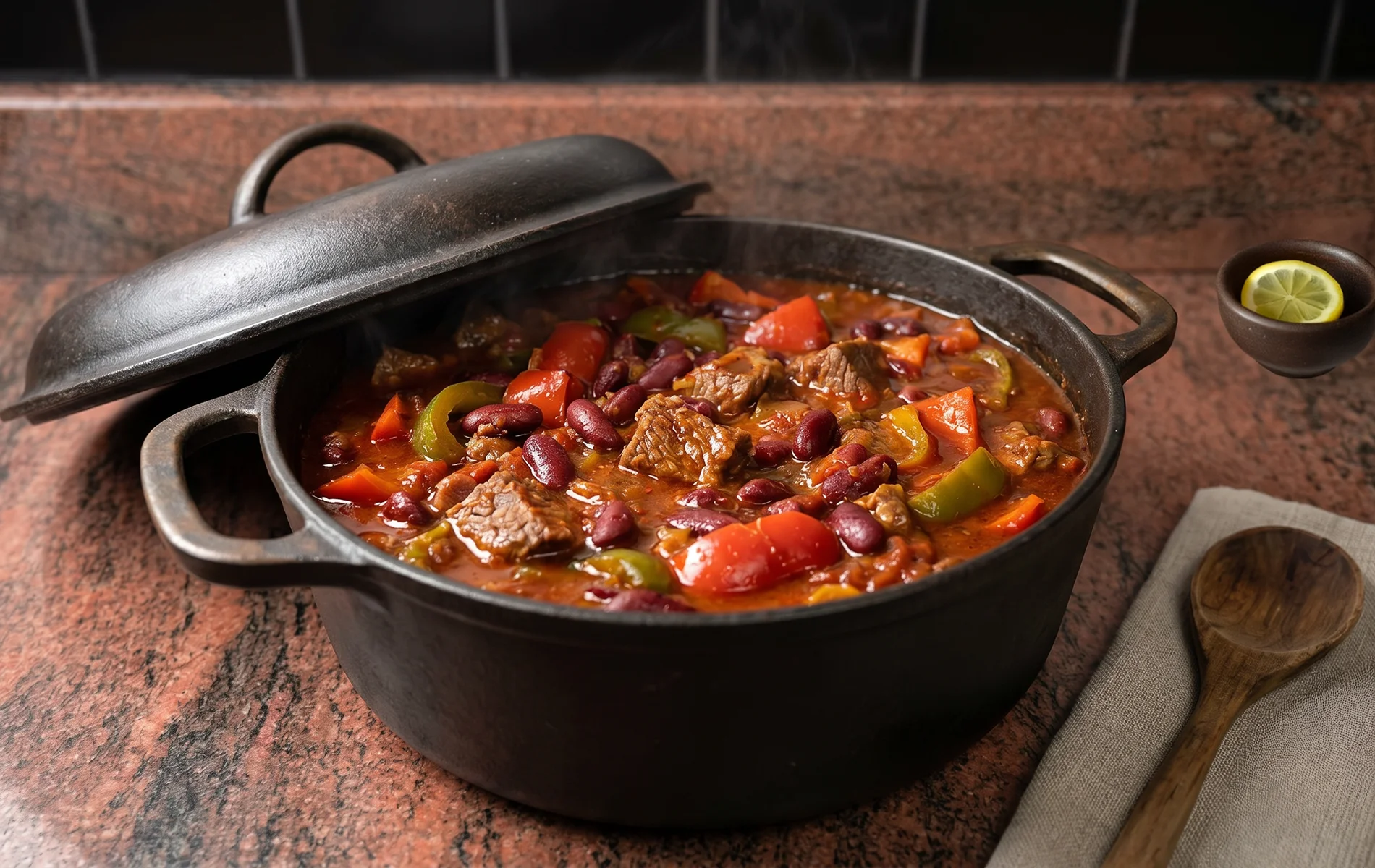 Cocotte de chili con carne