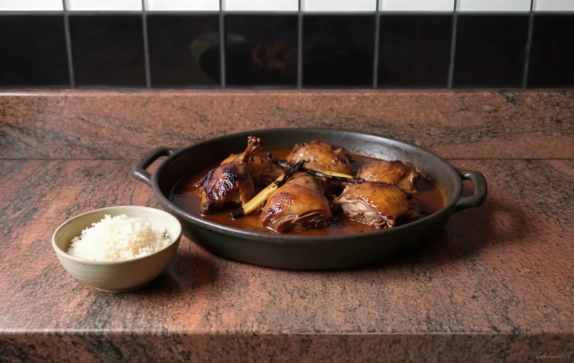 Canard à la vanille Bourbon façon Eva Annibal