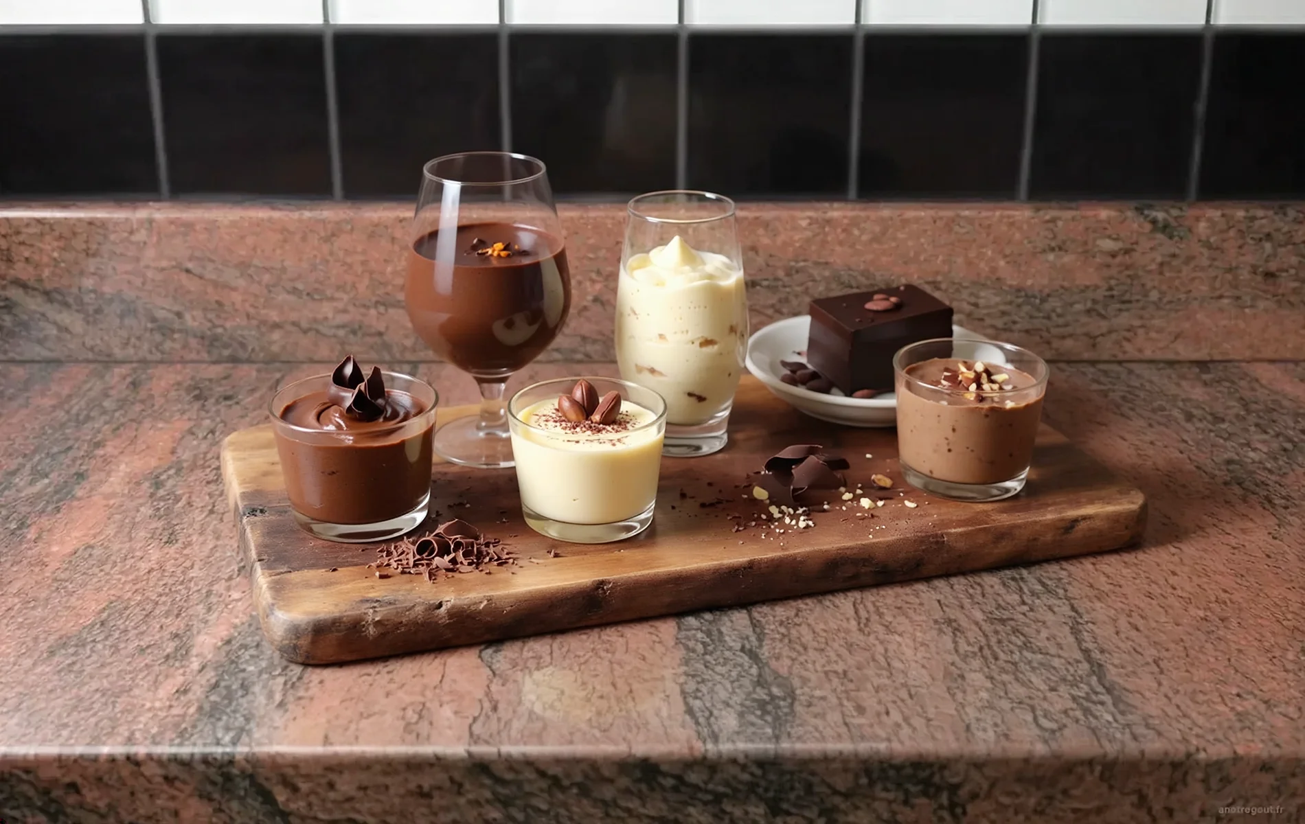 Mousses au chocolat