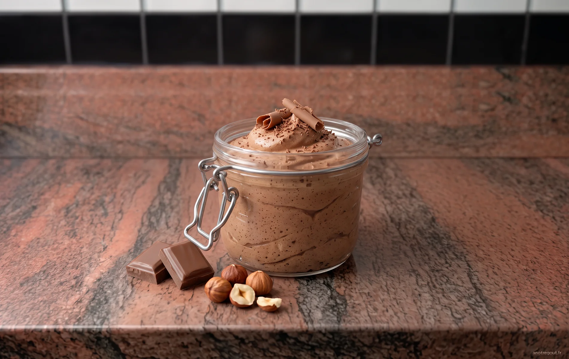 Mousse au chocolat au lait