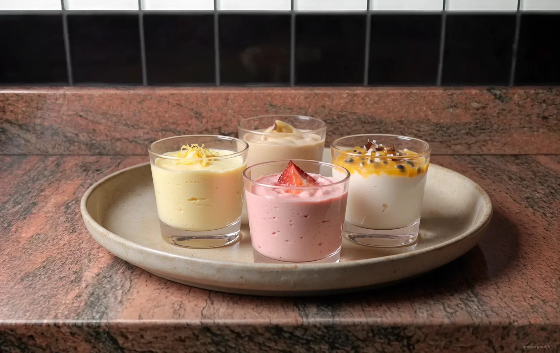 Mousses aux fruits