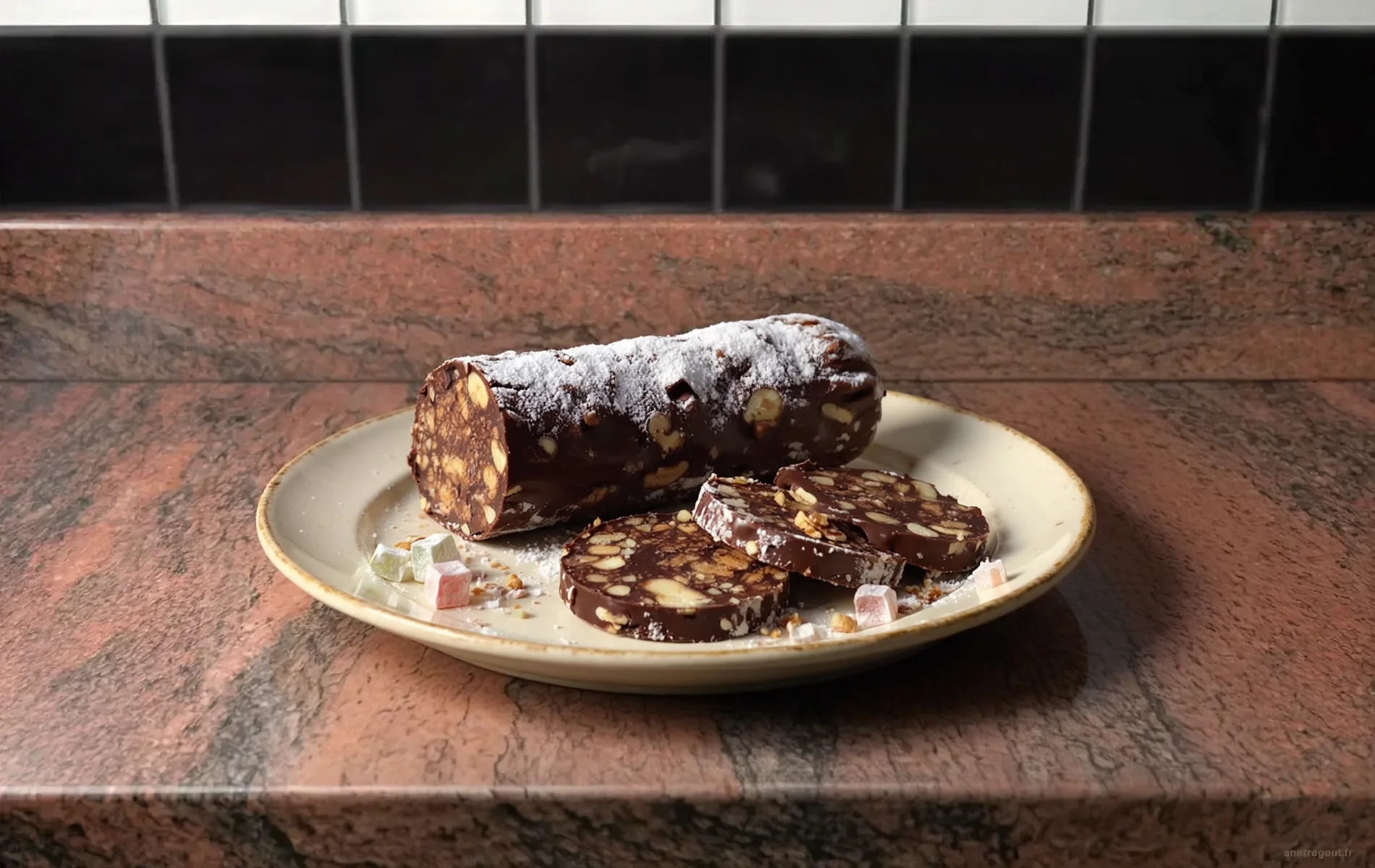 Salami au chocolat
